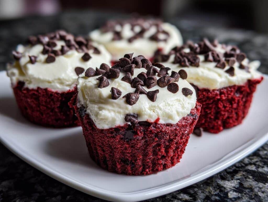 Red Velvet Cheesecake Cups
