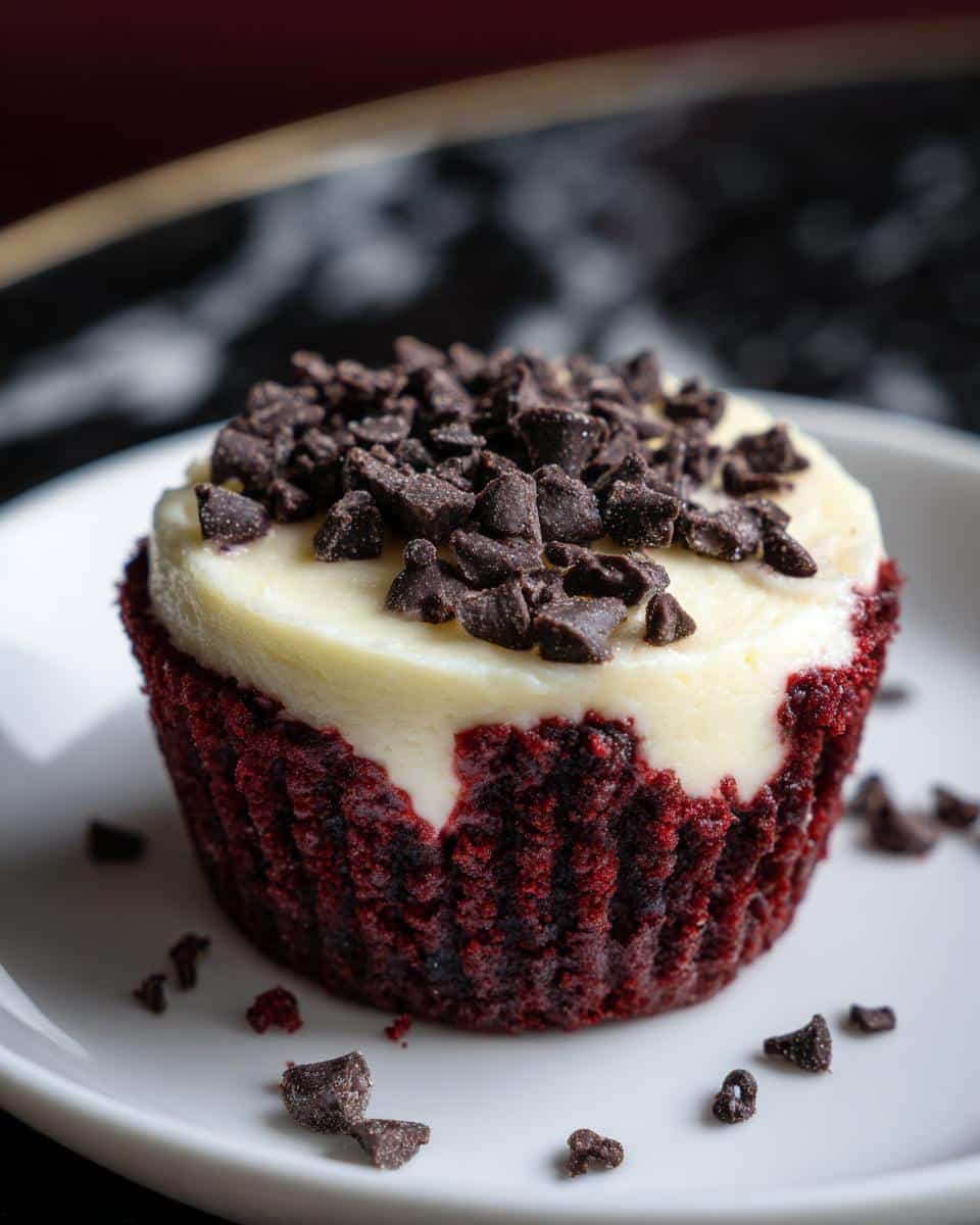 Red Velvet Cheesecake Cups - detail 2