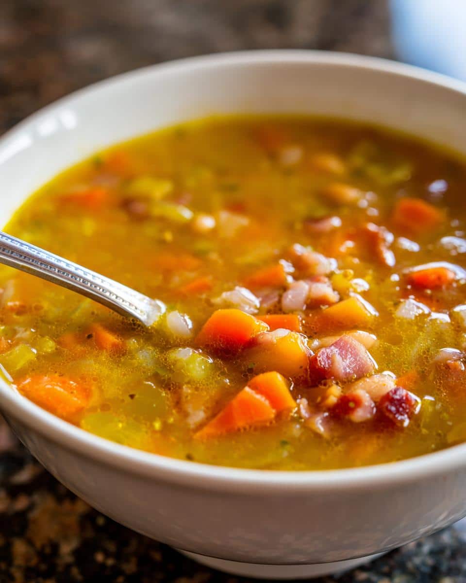 Slow-Simmered Bean Soup with Mirepoix - detail 2