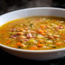 1-Hour Slow-Simmered Bean Soup with Mirepoix - Soul-Warming Perfection