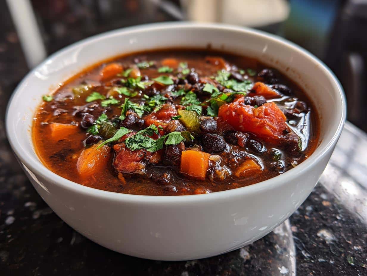 Smoky Vegetarian Bean Soup