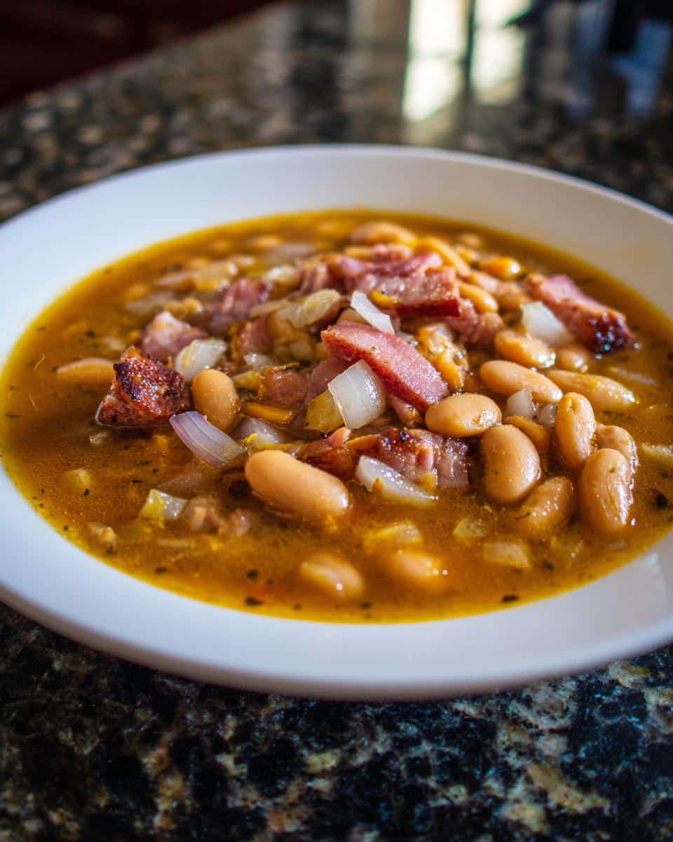 Southern-Style Bean Soup with Smoked Meat - detail 1
