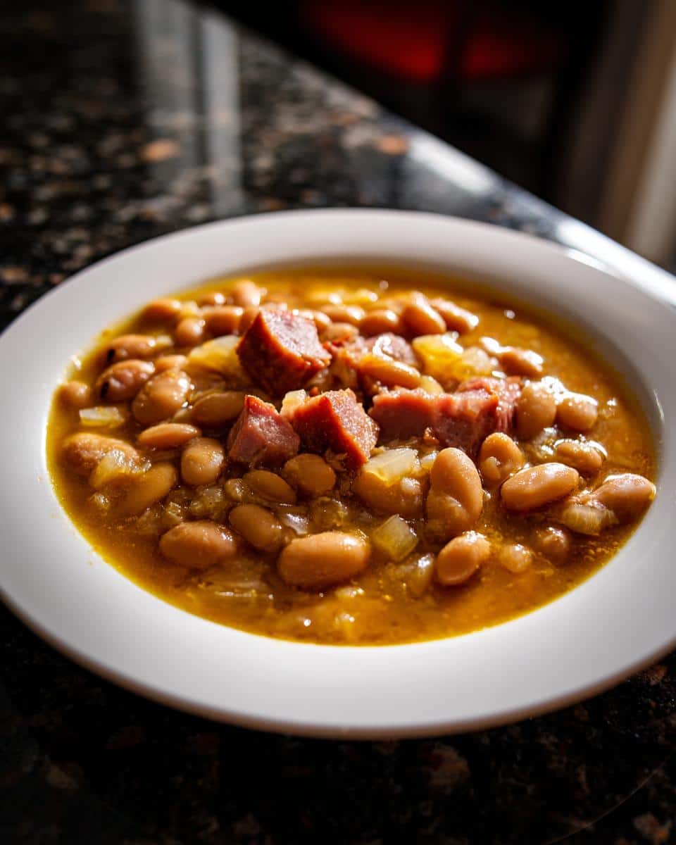 Southern-Style Bean Soup with Smoked Meat - detail 2