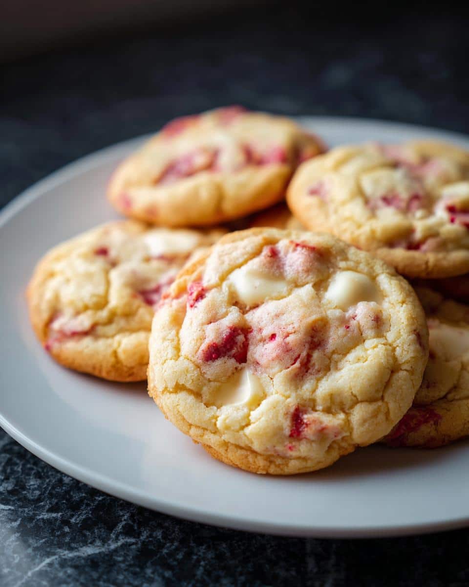 Strawberry Cheesecake Cookies - detail 4