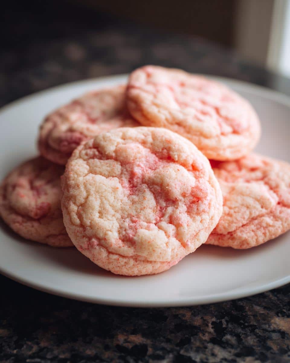 Strawberry Milk Cookies
