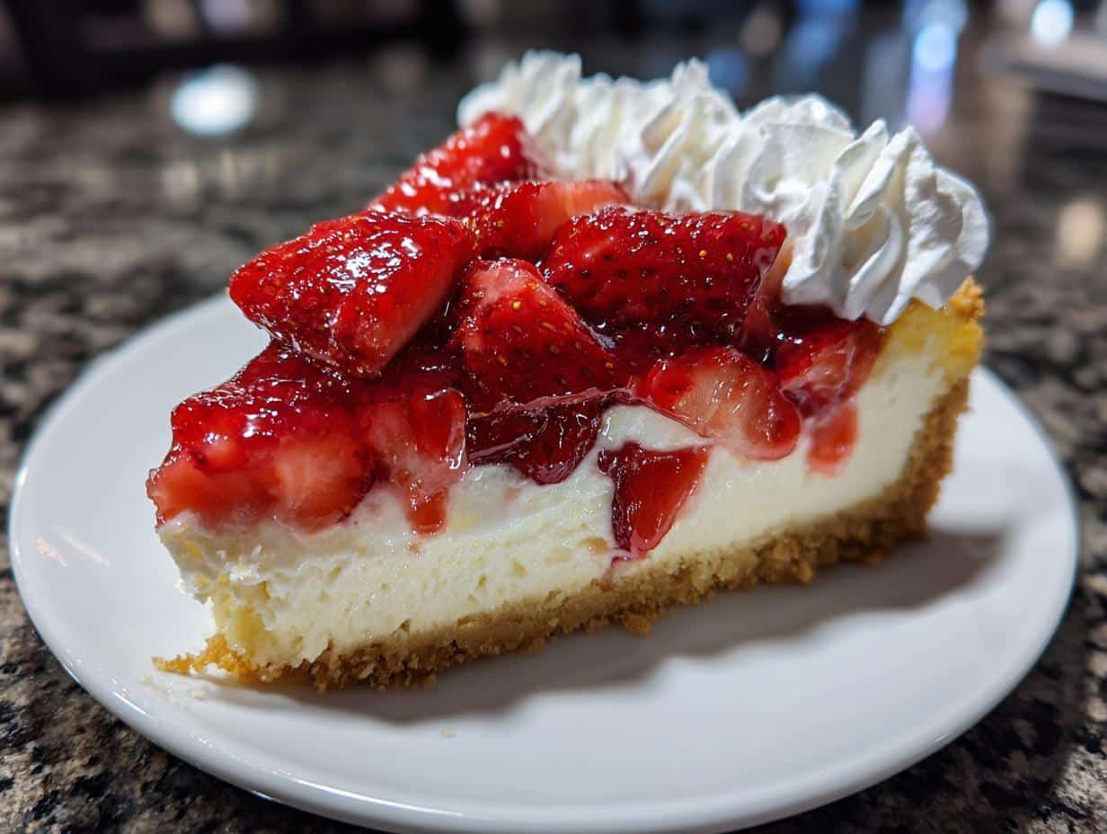 Strawberry Shortcake Cheesecake