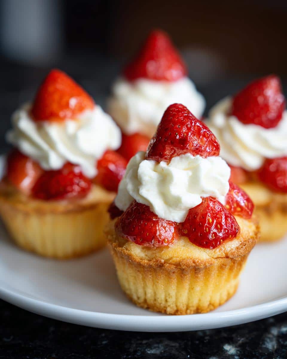 Strawberry Shortcake Cups - detail 1