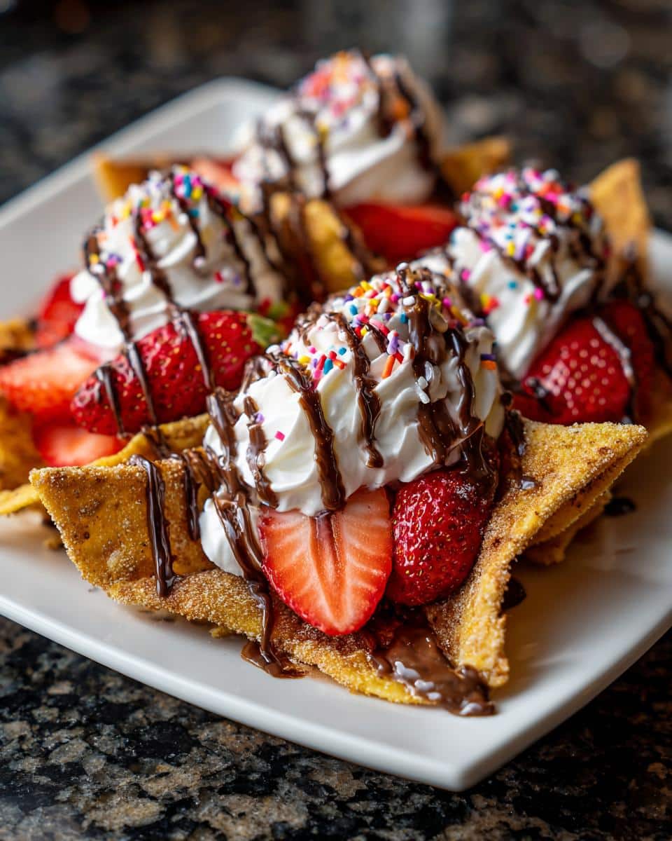 Sweetheart Dessert Nachos - detail 2