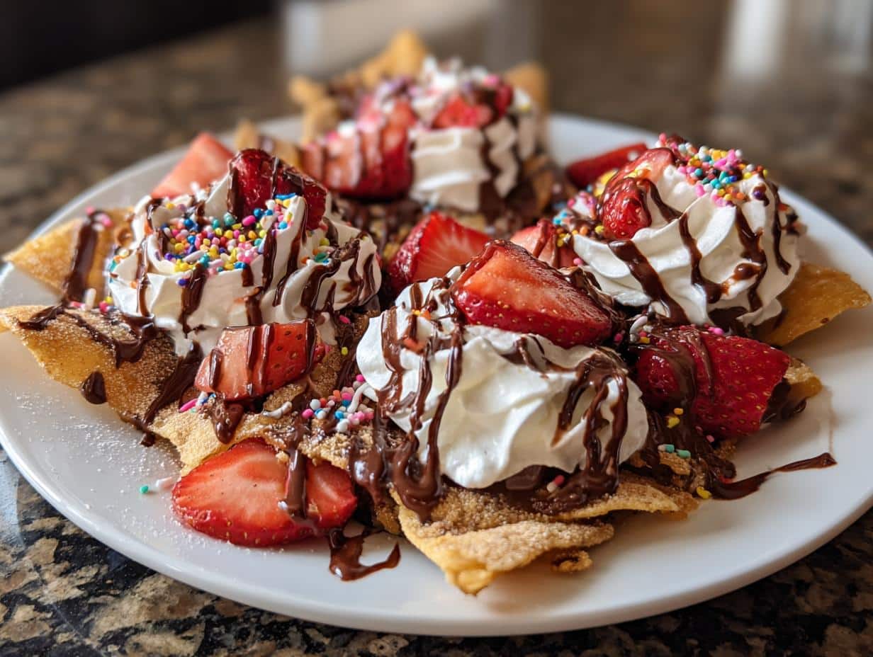 Sweetheart Dessert Nachos