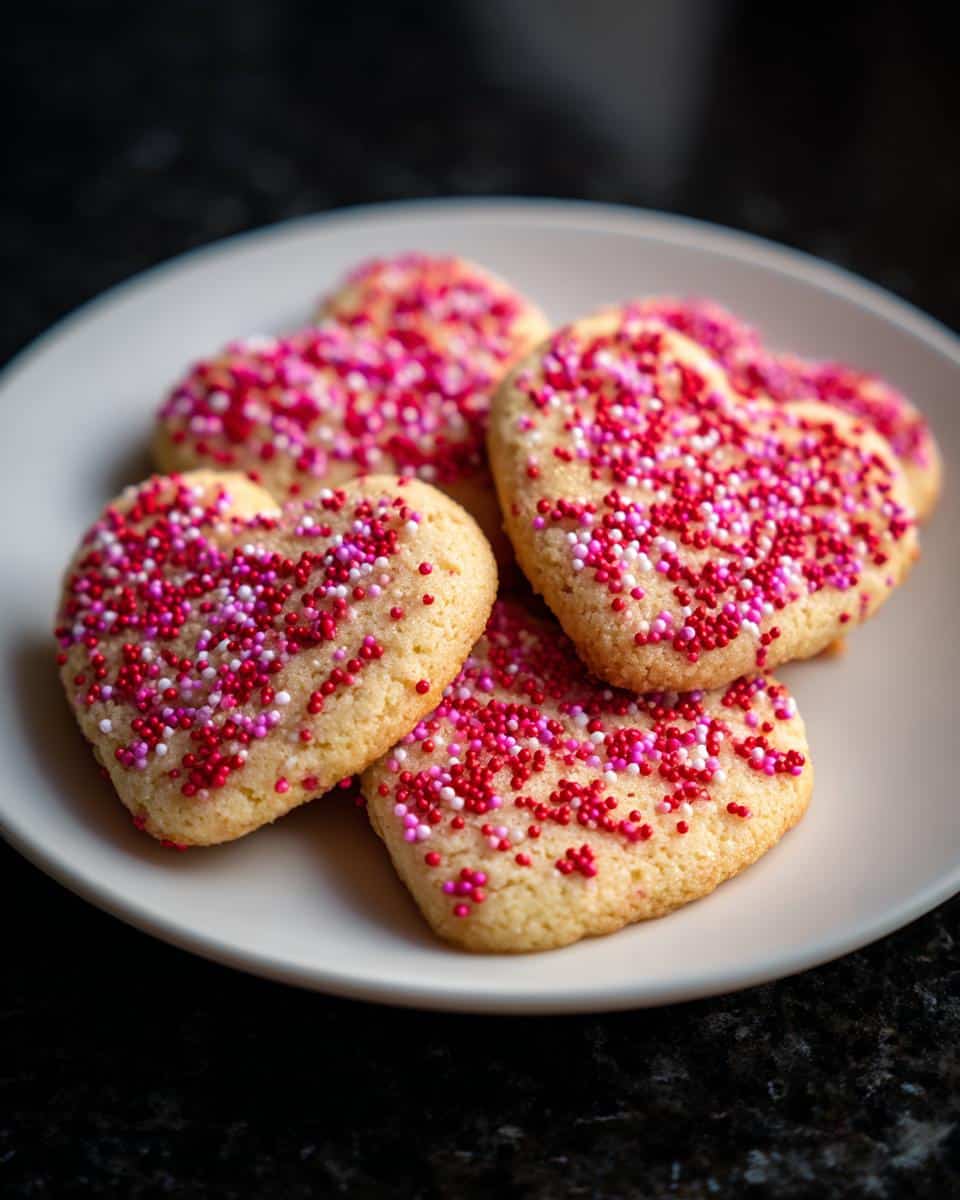 Sweetheart Sprinkle Cookies - detail 1