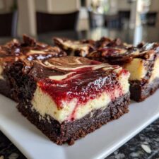 Irresistible Valentine’s Day Brownie Cheesecake Bars in 7 Easy Steps