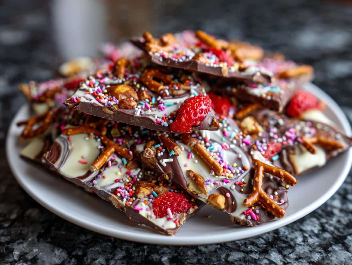 Valentine’s Day Chocolate Bark