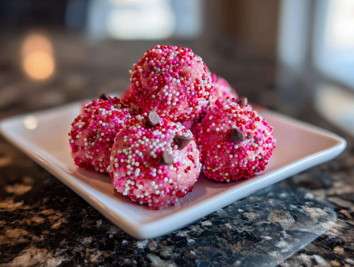 Valentine’s Day Cookie Dough Bites