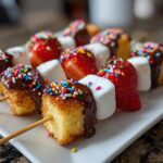 Valentine’s Day Dessert Skewers