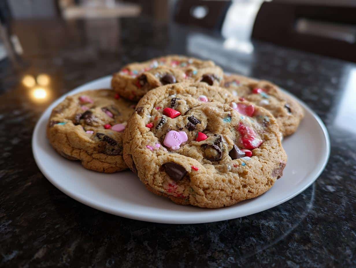 Valentine’s Day Oreo Stuffed Cookies