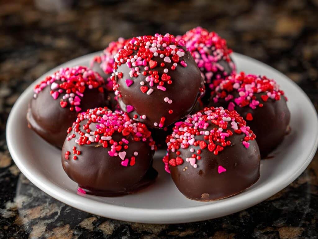 Valentine’s Day Oreo Truffles