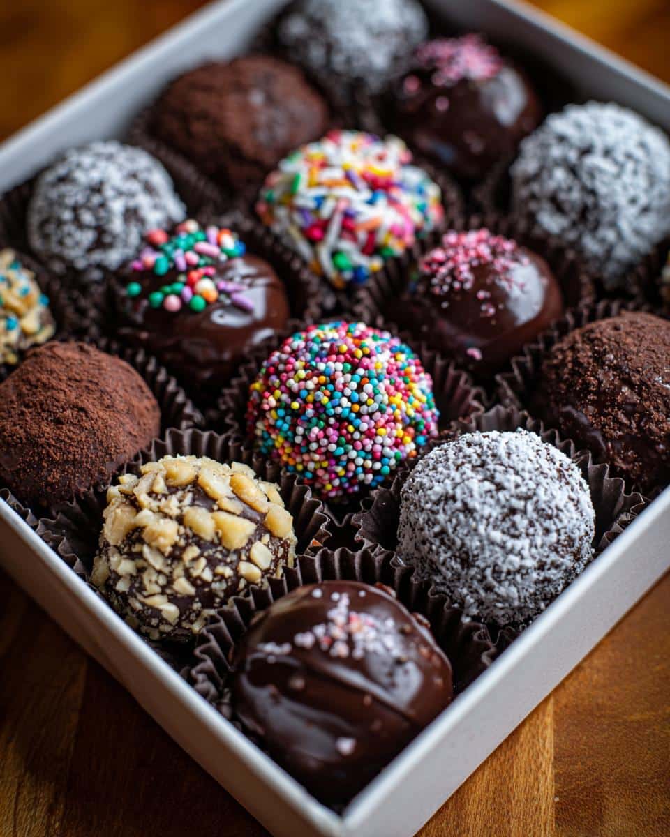 Valentine’s Day Truffle Boxes - detail 4