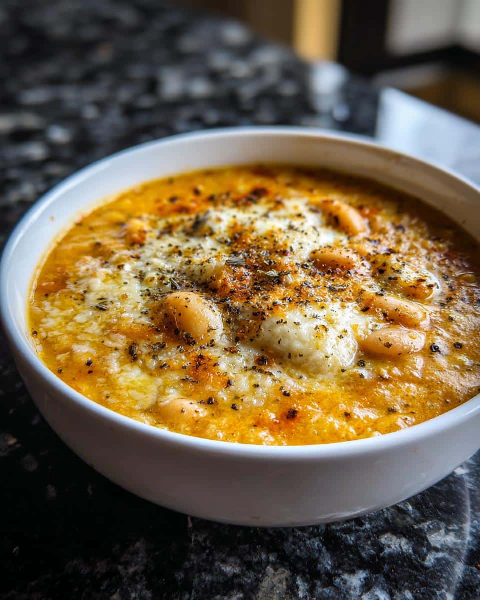 Viral Creamy Parmesan Bean Soup - detail 2