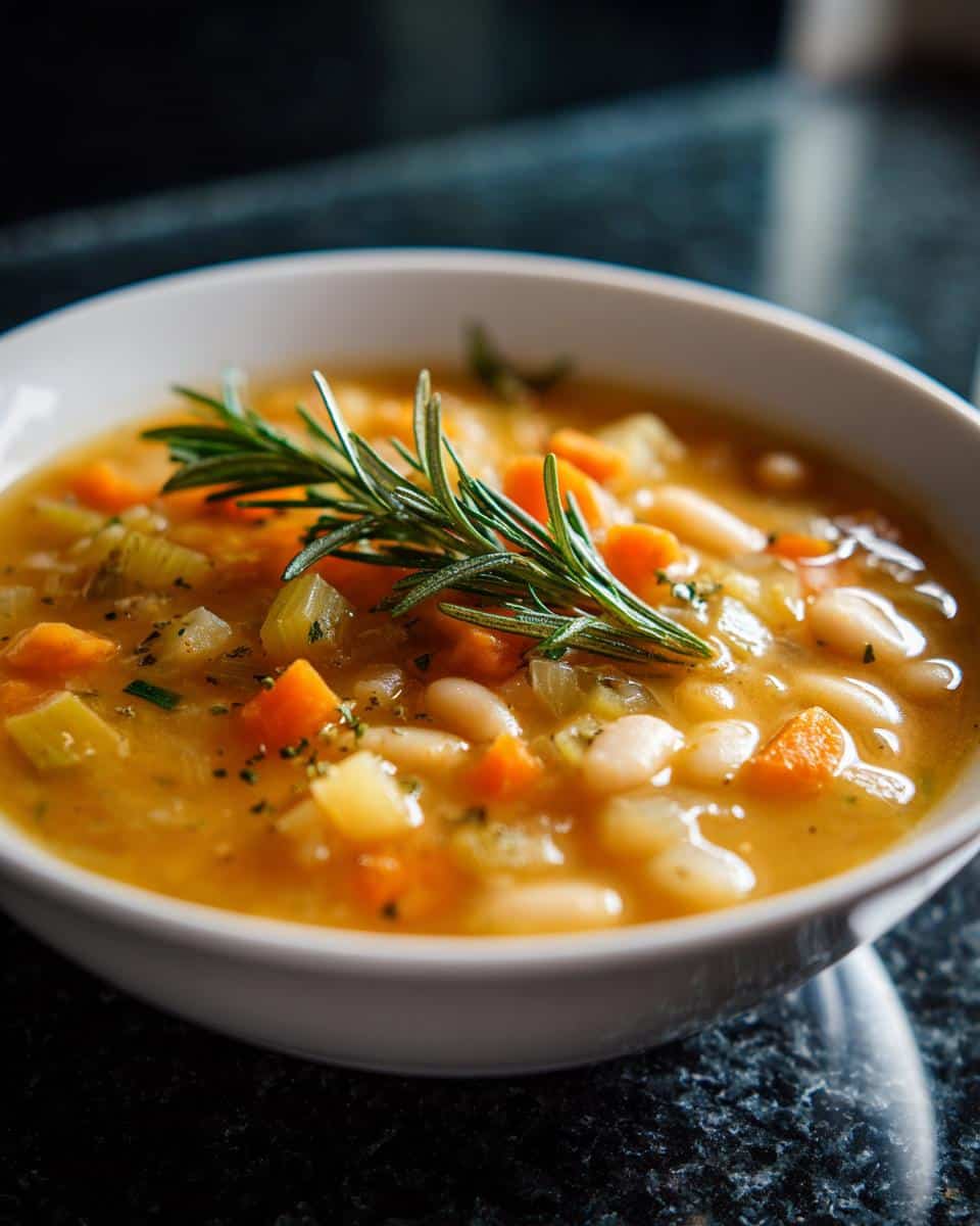 Viral White Bean Soup With Rosemary - detail 1