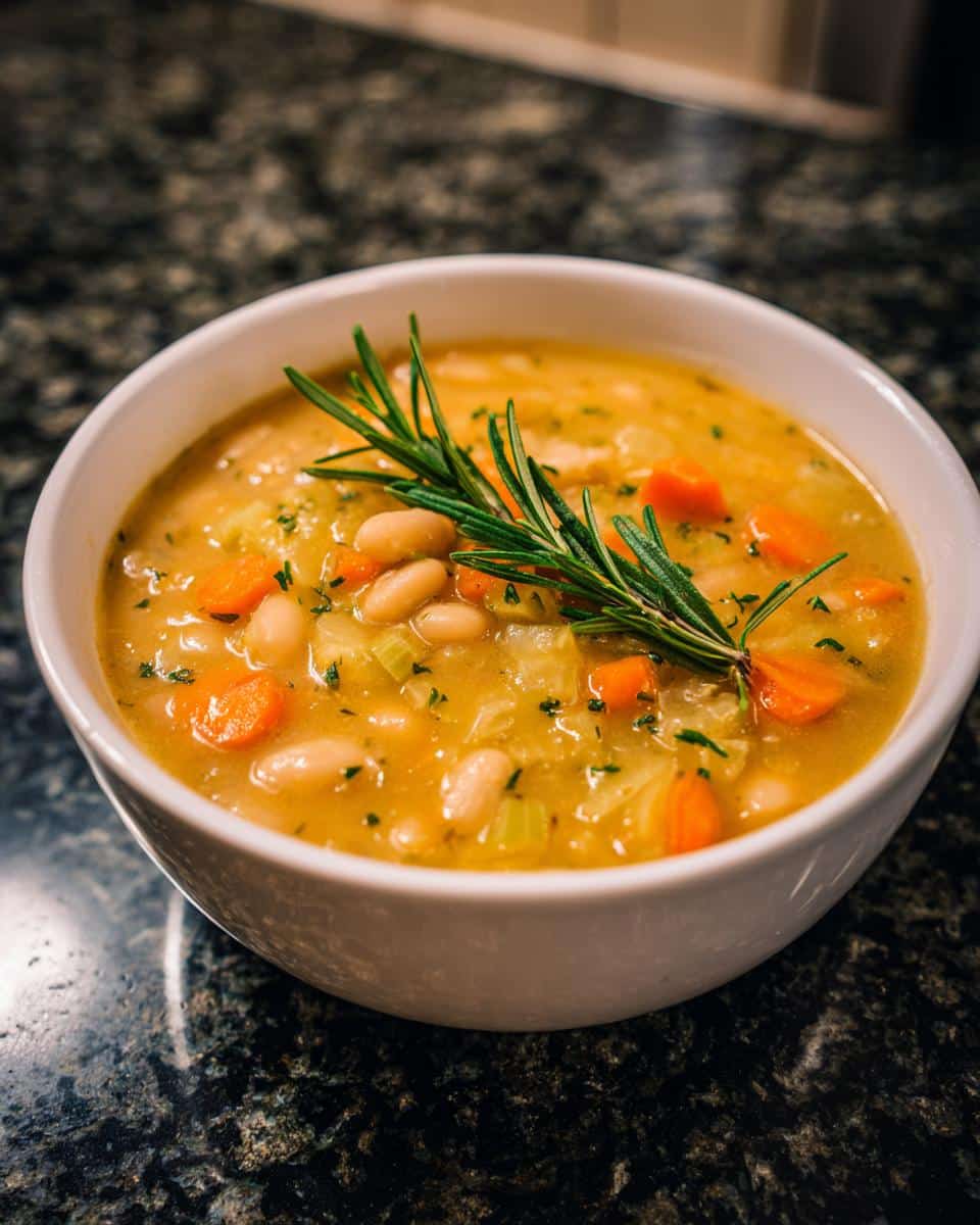 Viral White Bean Soup With Rosemary - detail 3