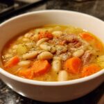 White Bean Soup with Lemon Pepper