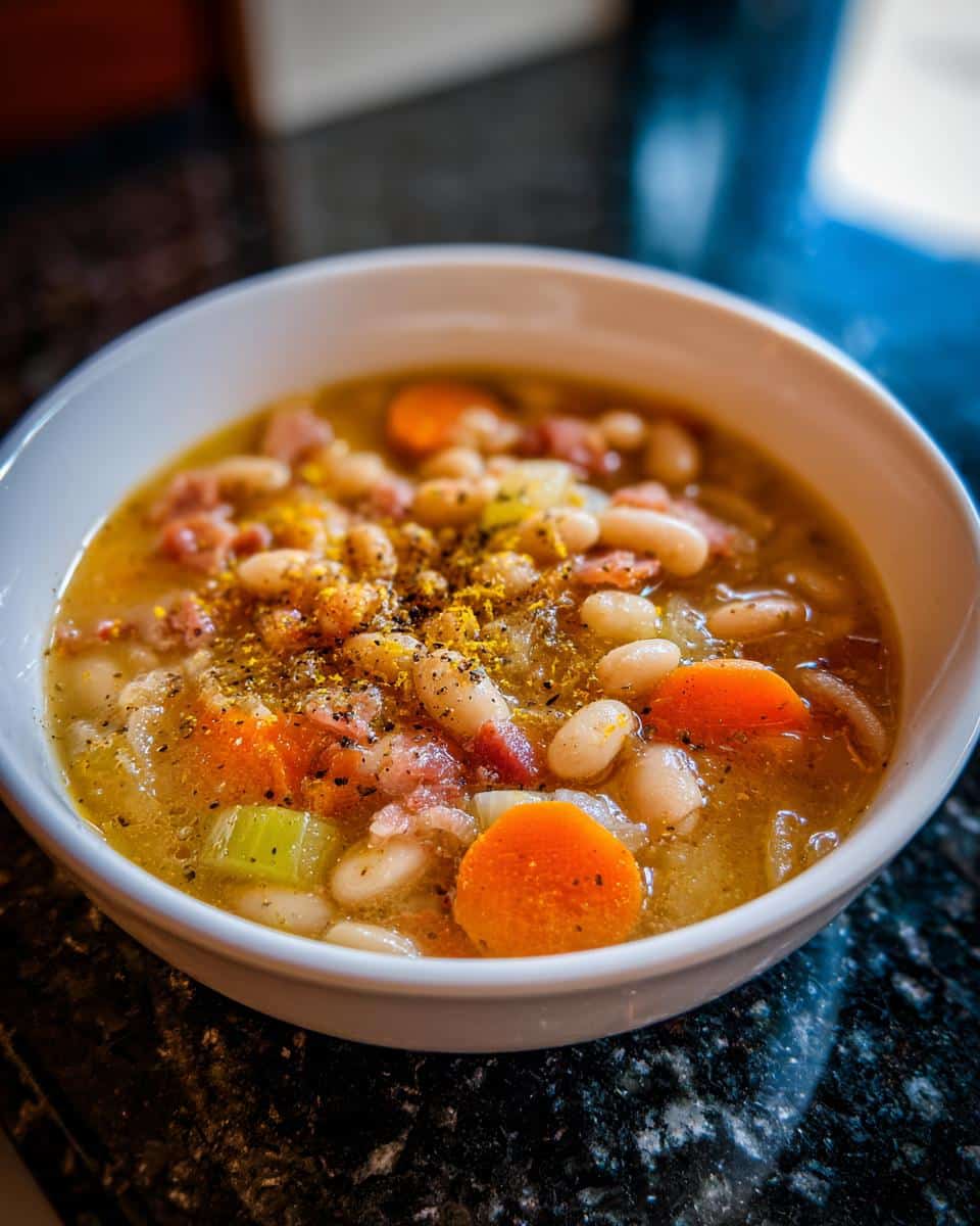 White Bean Soup with Lemon Pepper - detail 3
