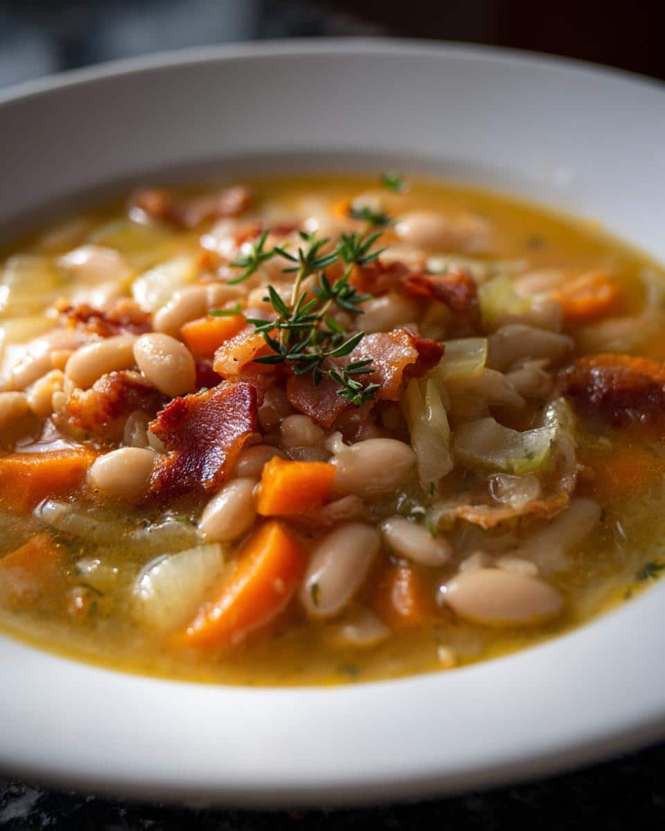 White Bean Soup with Slow-Cooked Flavor - detail 2