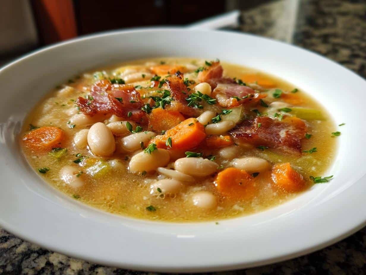 White Bean Soup with Slow-Cooked Flavor