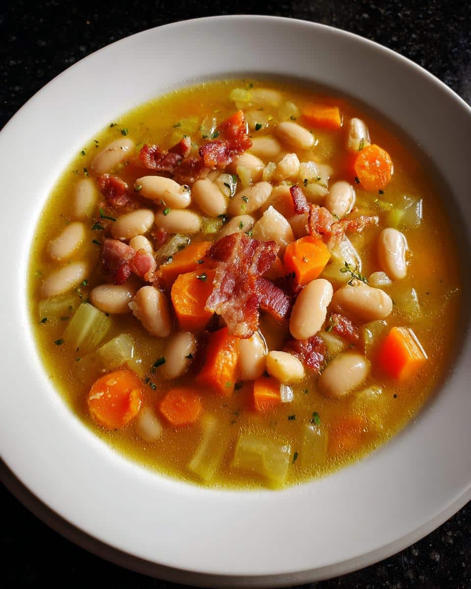 Bean Soup with Garlic-Forward Flavor - detail 3
