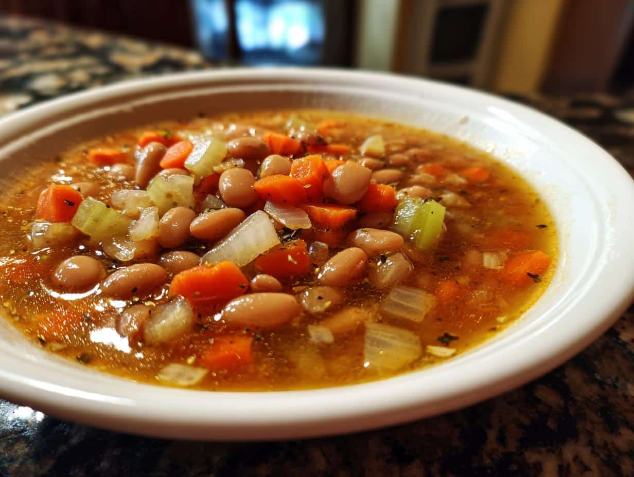 Bean Soup with Minimal Ingredients