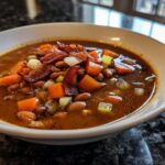 Bean Soup with Slow-Cooked Broth