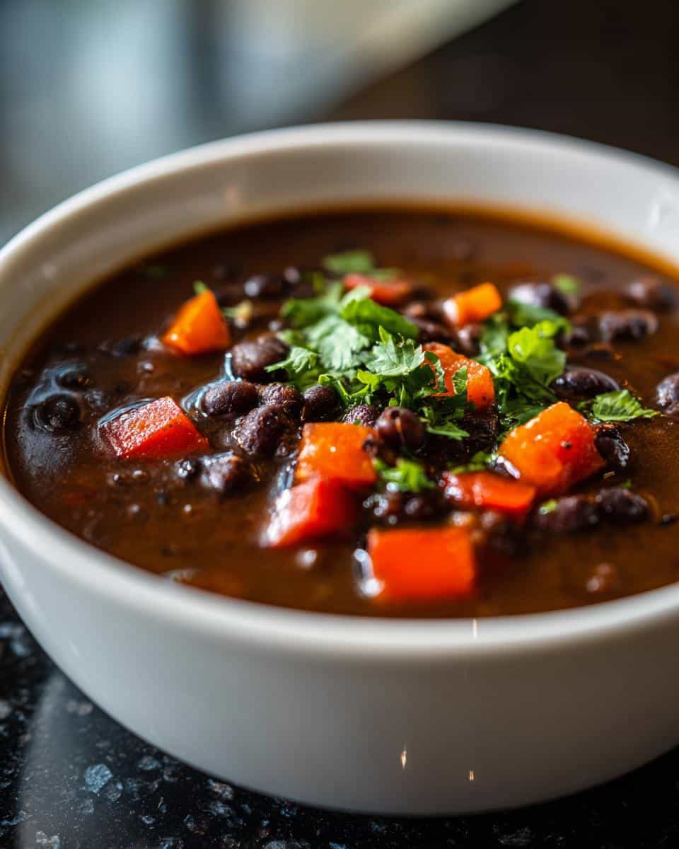 Black Bean Soup with Savory Depth - detail 2