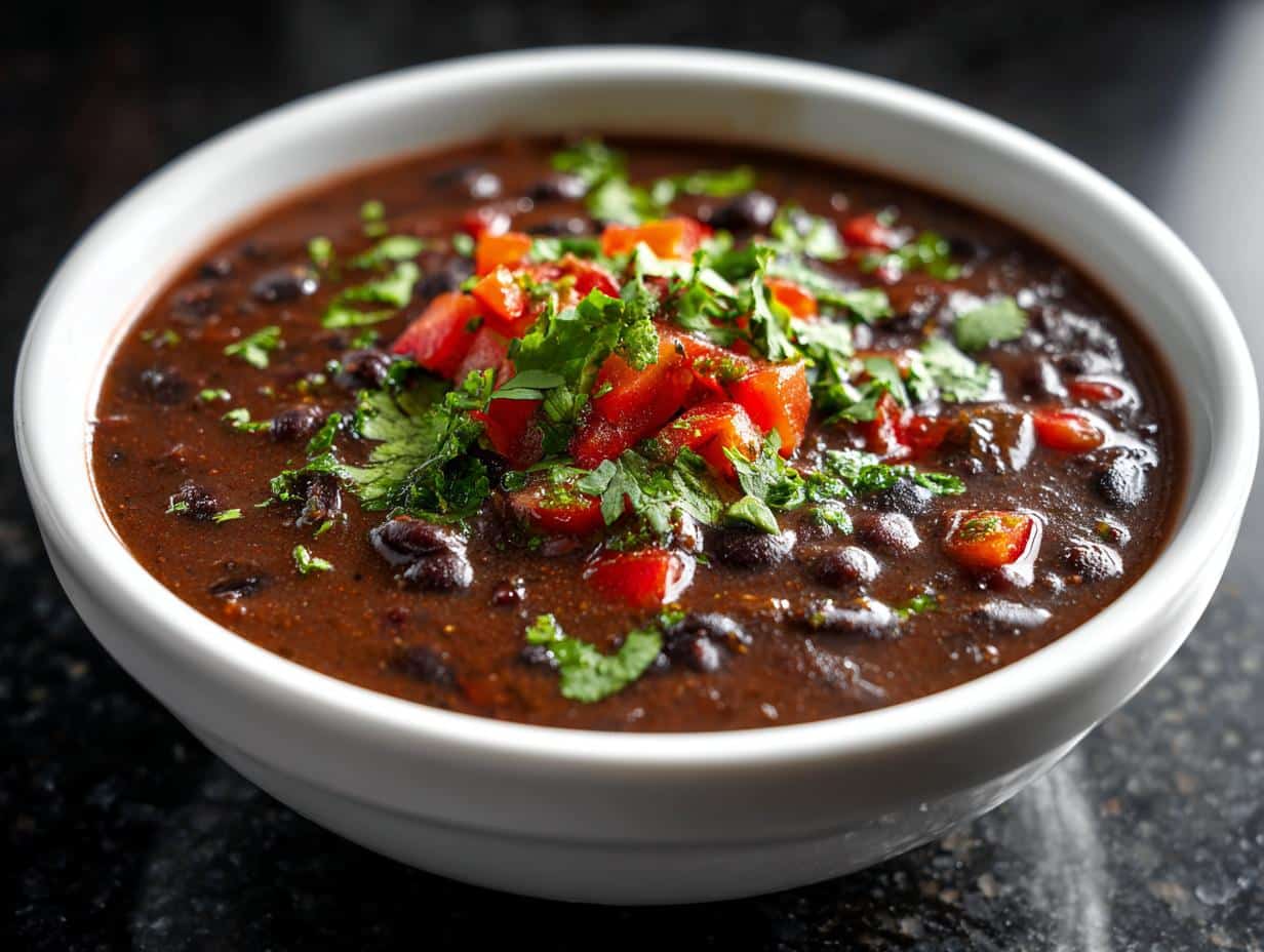 Black Bean Soup with Smoky Cumin