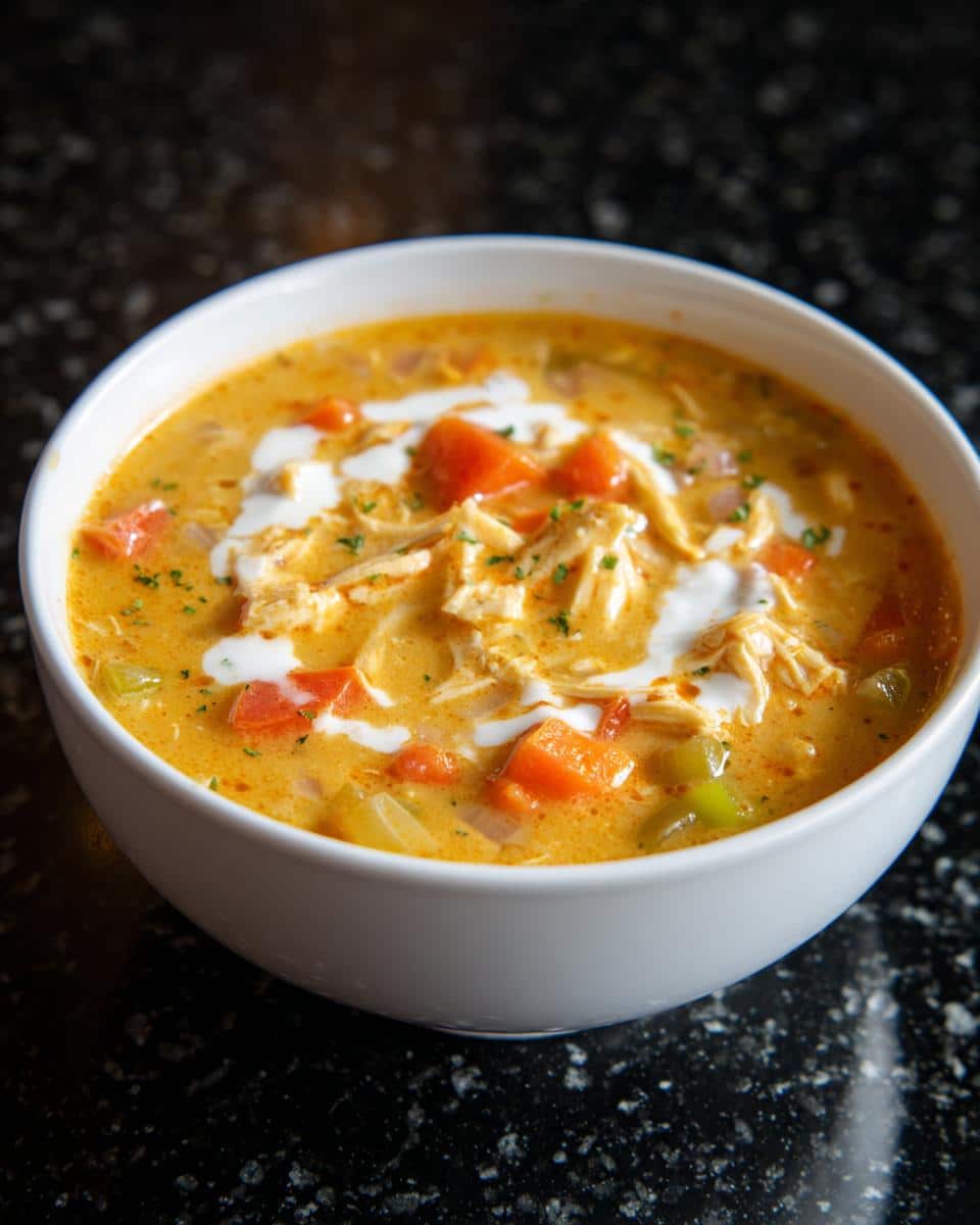 Buffalo Ranch Chicken Soup - detail 1