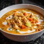 Buffalo Ranch Chicken Soup