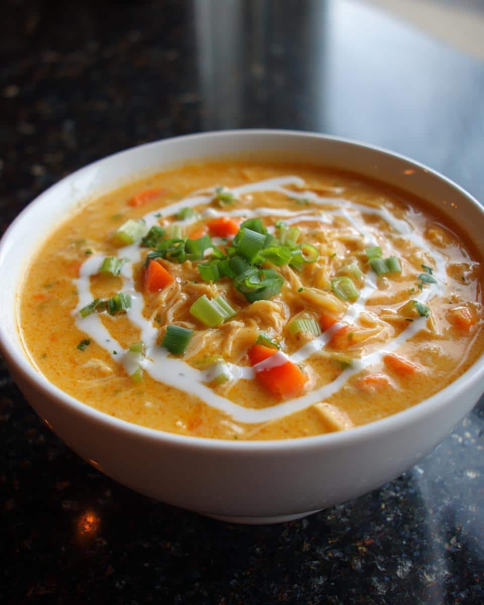 Buffalo Ranch Chicken Soup - detail 3