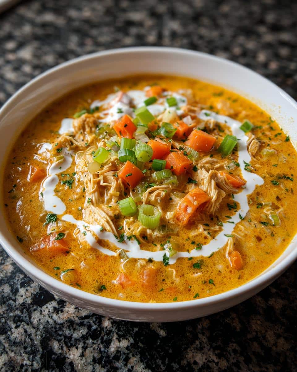 Buffalo Ranch Chicken Soup - detail 4