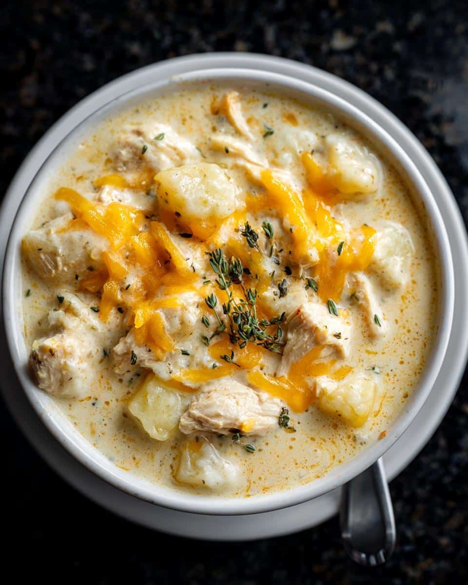 Cheesy Chicken Potato Chowder - detail 5