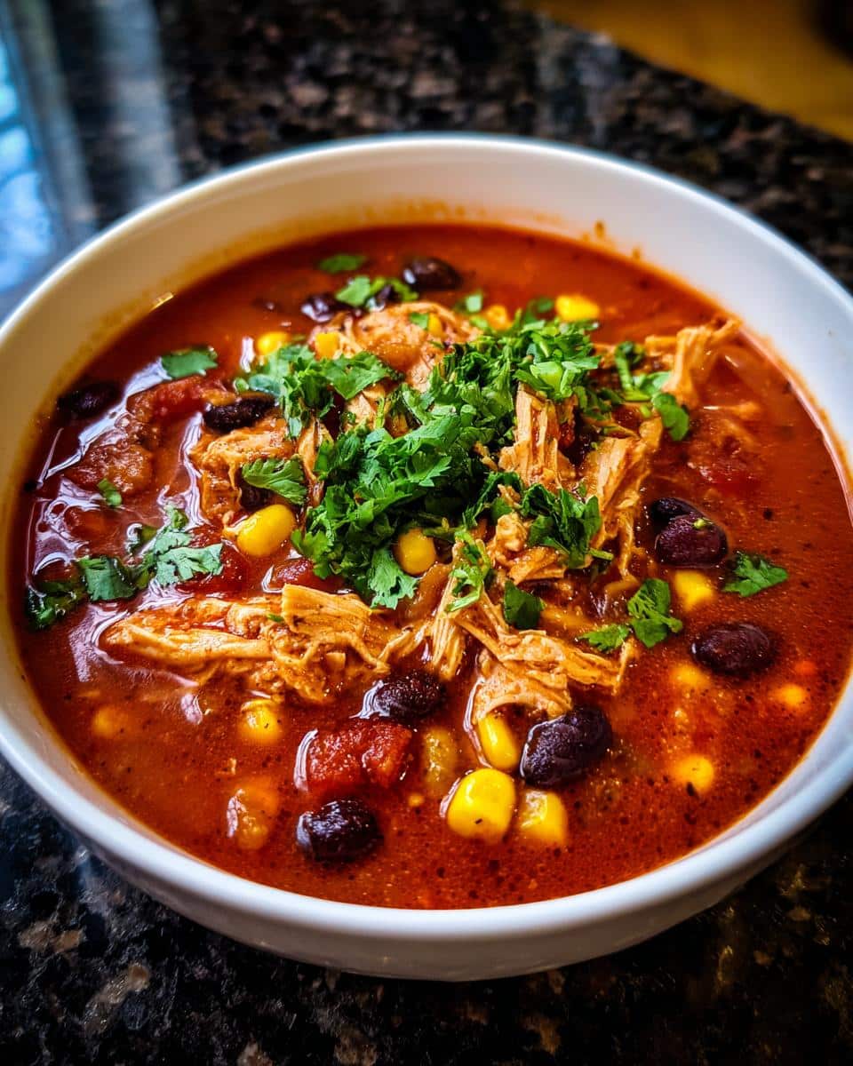 Chicken Enchilada Cream Soup - detail 2