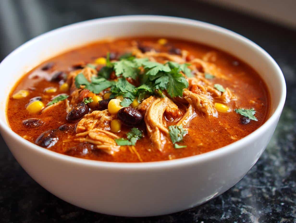 Chicken Enchilada Cream Soup