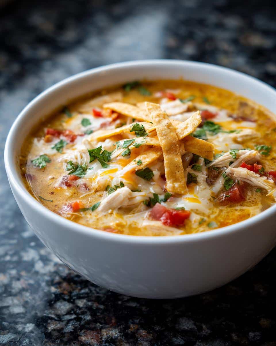 Chicken Tortilla Cream Soup Bowl - detail 1