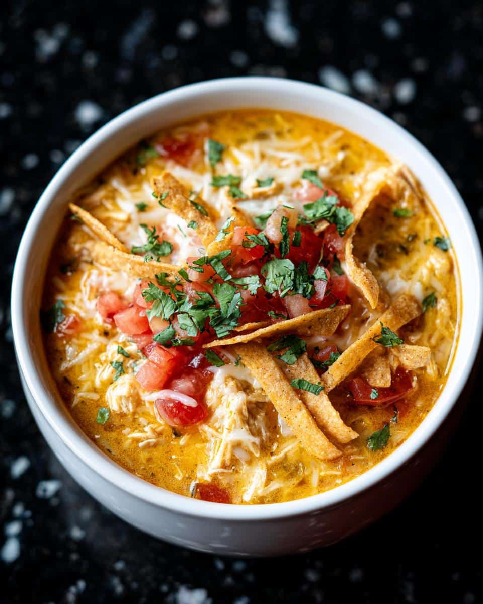 Chicken Tortilla Cream Soup Bowl - detail 3