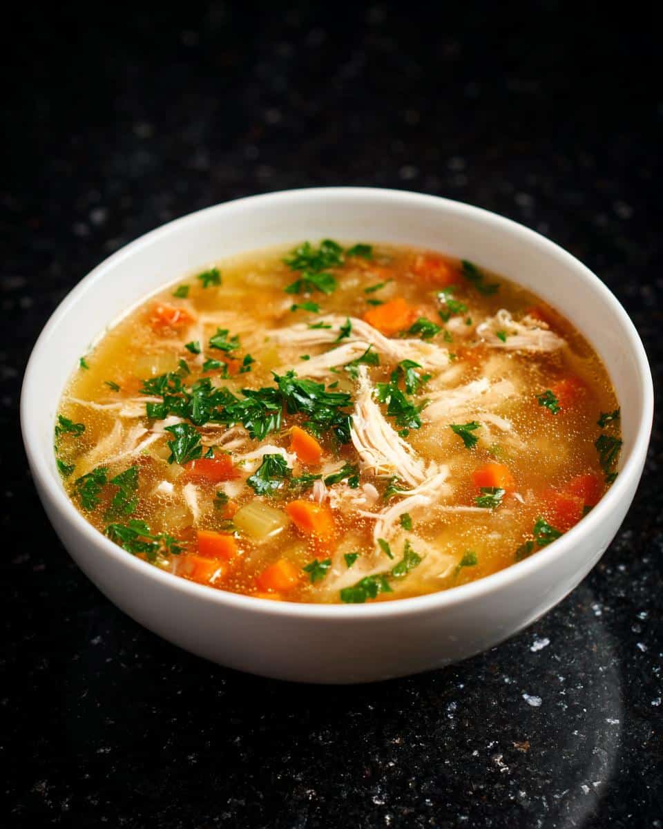 Classic Homestyle Chicken Broth Soup - detail 1