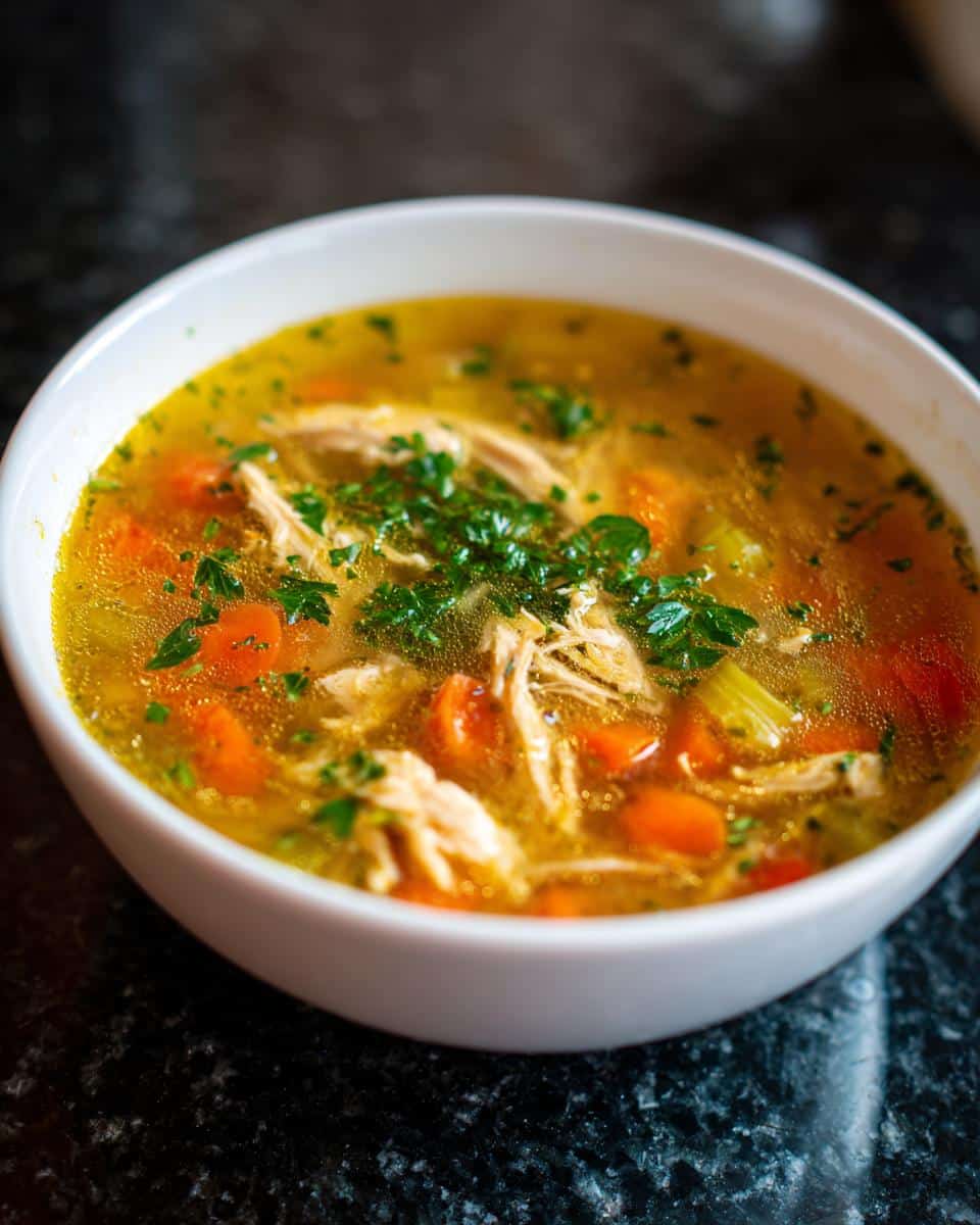 Classic Homestyle Chicken Broth Soup - detail 3