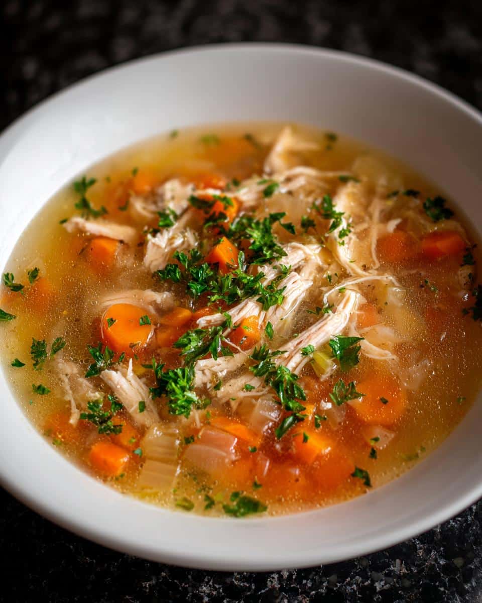 Classic Homestyle Chicken Broth Soup - detail 4