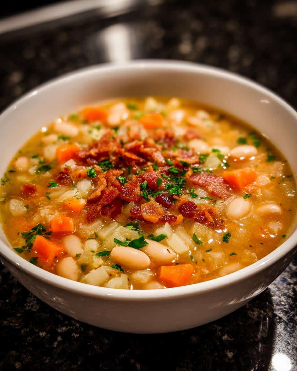 Comfort-Style Bean Soup Bowl - detail 2
