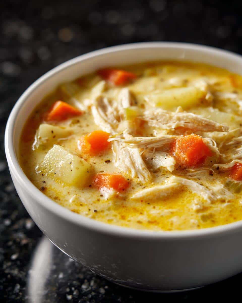 Cozy Crockpot Chicken Chowder - detail 1
