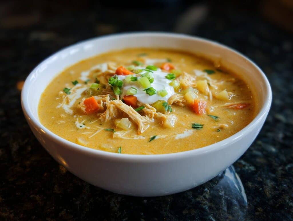 Cozy Crockpot Chicken Chowder
