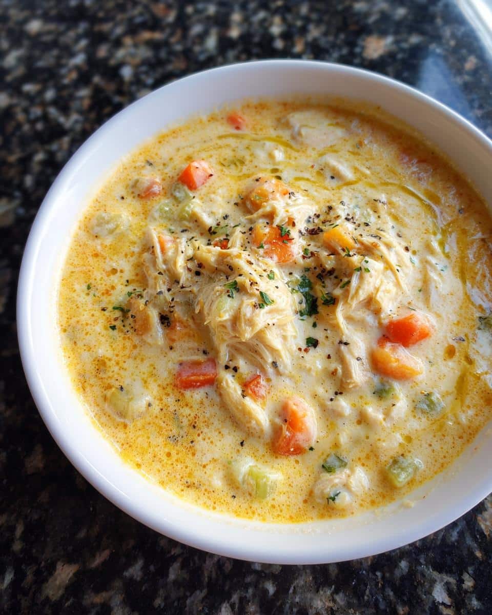 Cozy Crockpot Chicken Chowder - detail 3