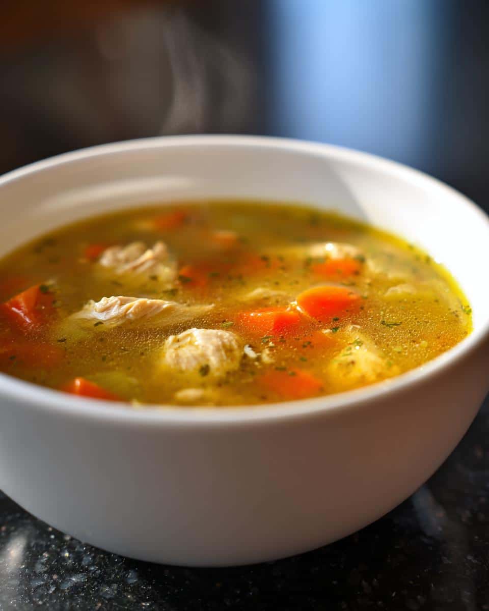 Cozy Fall Chicken Soup Pot